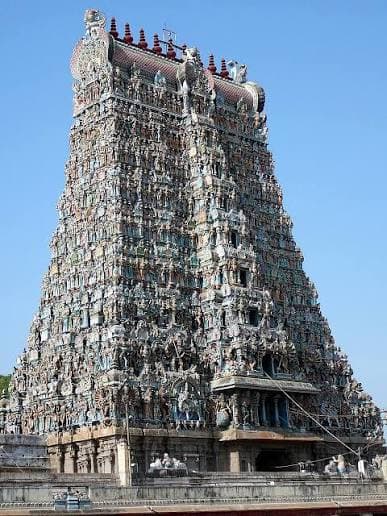 Meenakshi Amman Temple gopuram, Madurai